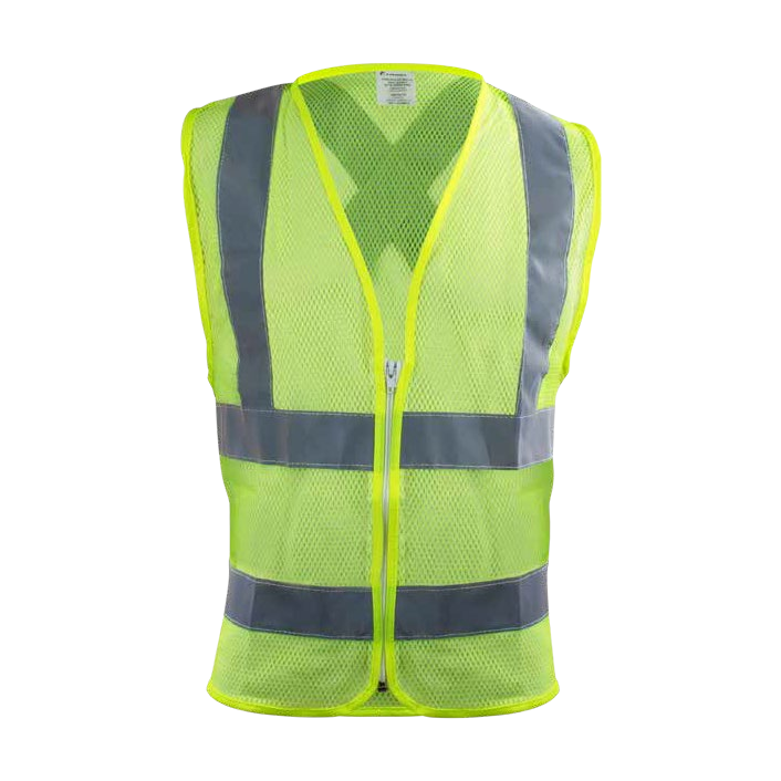 CHALECO AMARILLO DE MALLA TIPO JERSEY ECO-1141AMCR