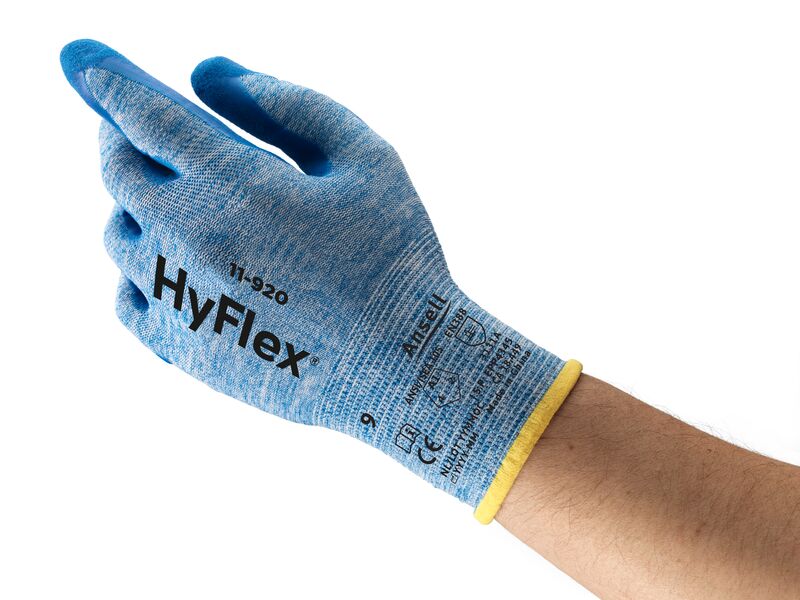 GUANTE RECUBRIMIENTO DE NITRILO HYFLEX