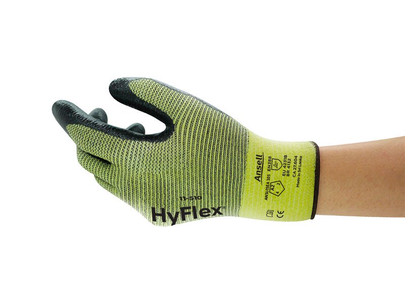 GUANTE RECUBIRMIENTO DE NITRILO HYFLEX